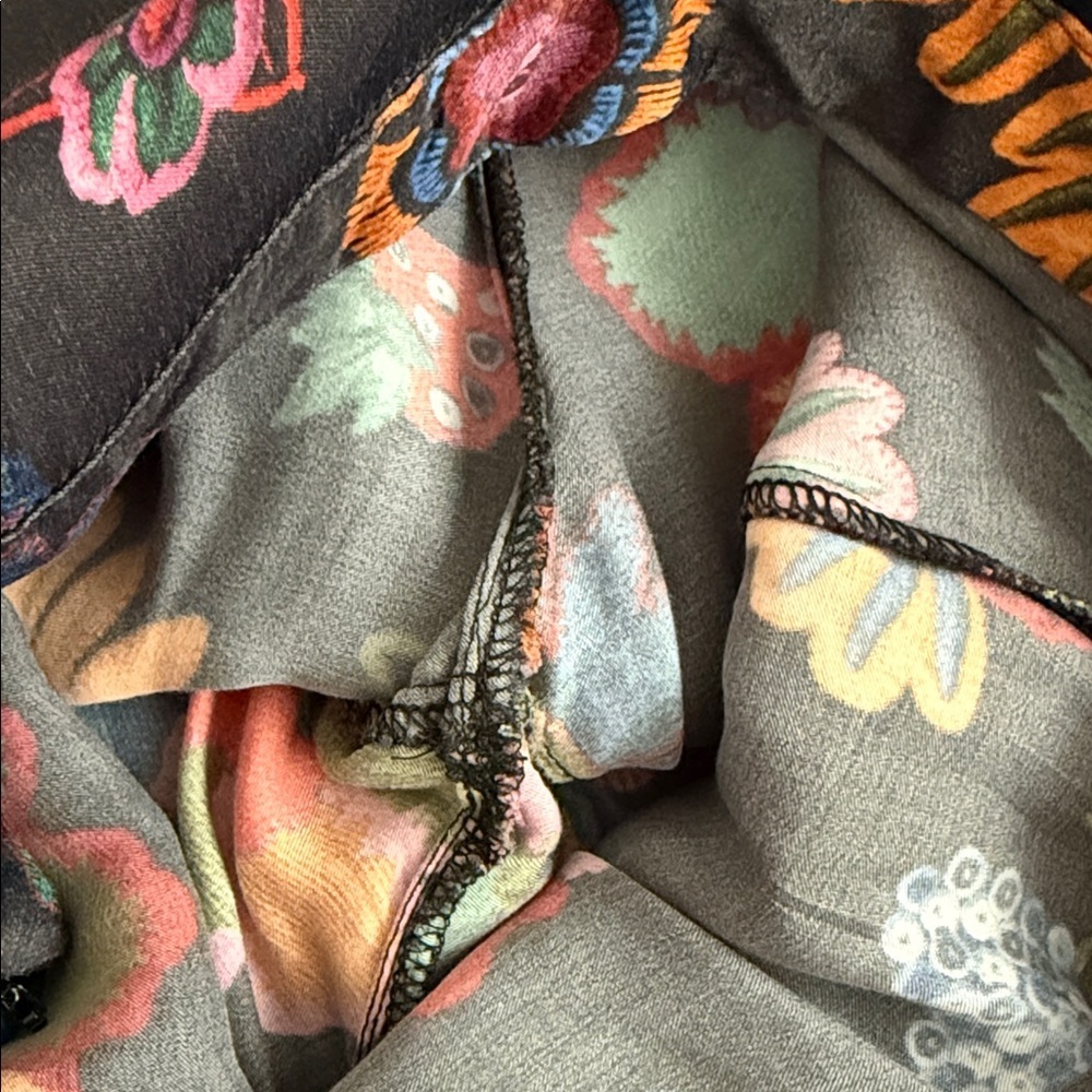 Farm Rio Floral Flare Pants - Picture 14 of 14